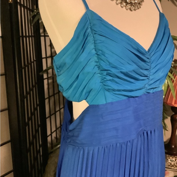 Express Dresses & Skirts - Express - blue, cutout maxi dress, sz 10
